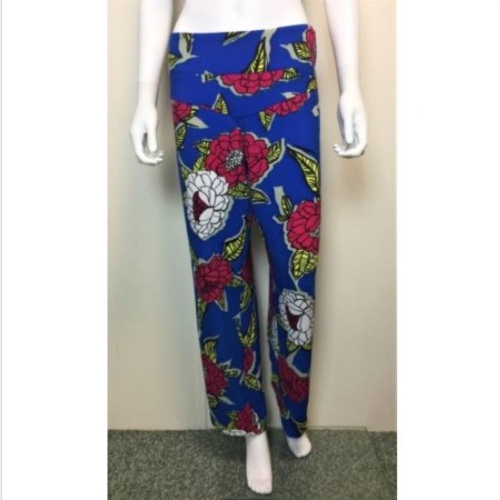 Melissa McCarthy Palazzo Pants Floral Size 6